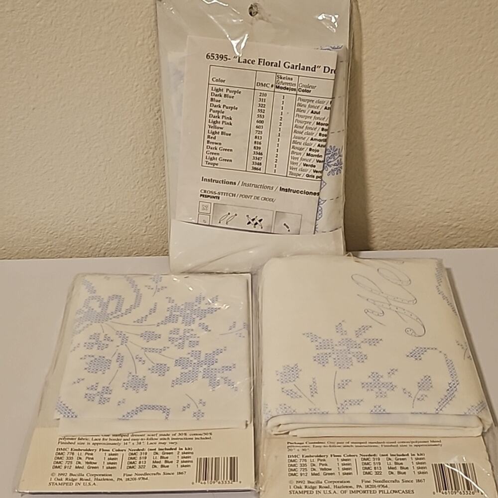 3 New Bucilla special edition cross stitch kits NOS - Picture 6 of 6